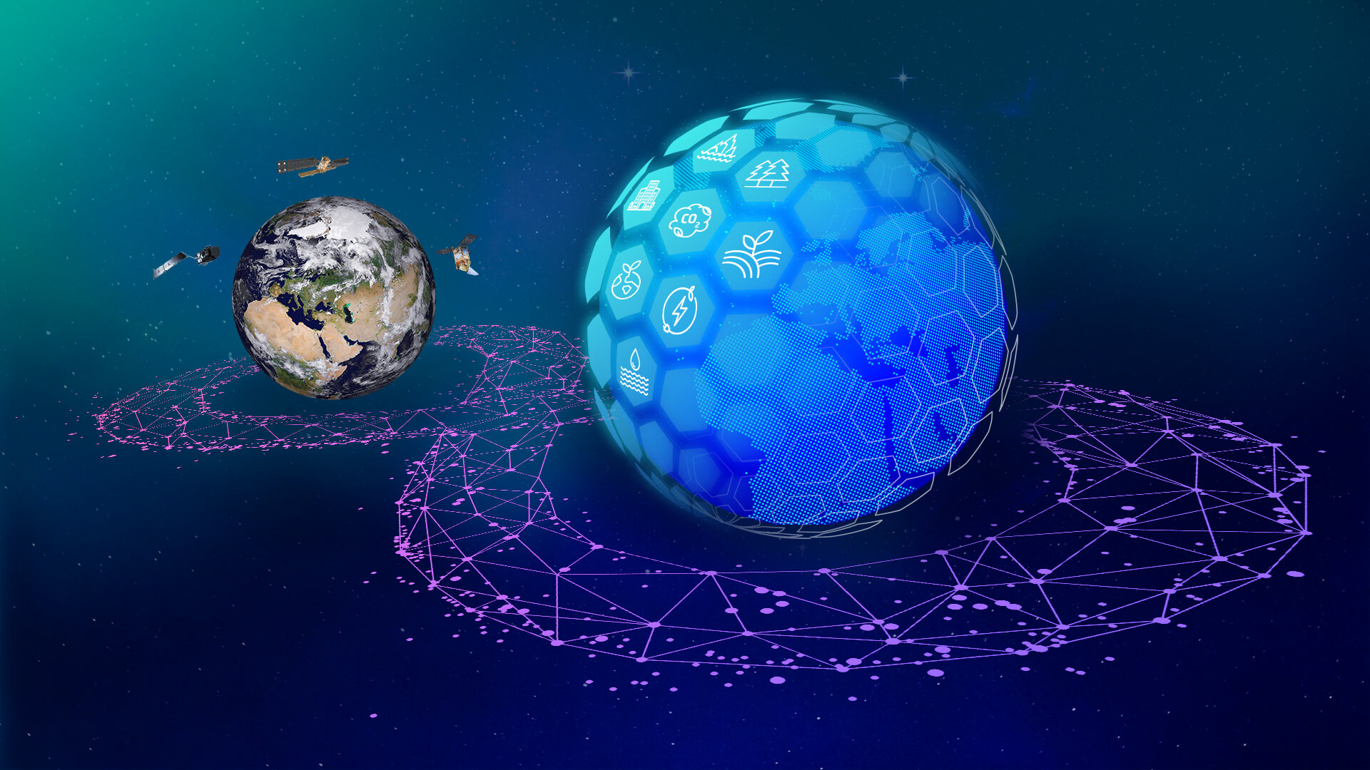 The Race to Build Earth's Digital Twin - contextual illustration