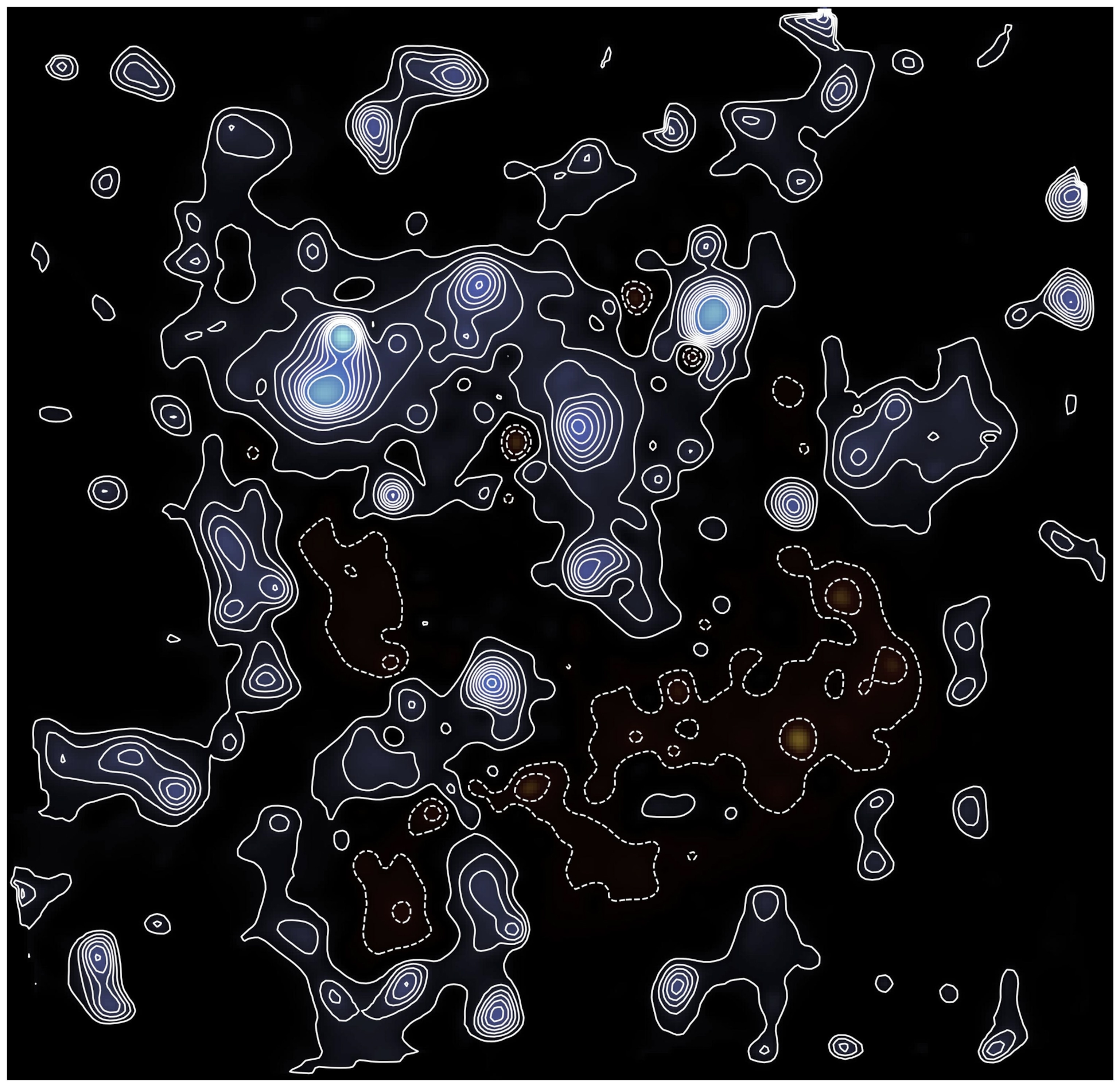 Mapping the Cosmic Web with JWST - contextual illustration