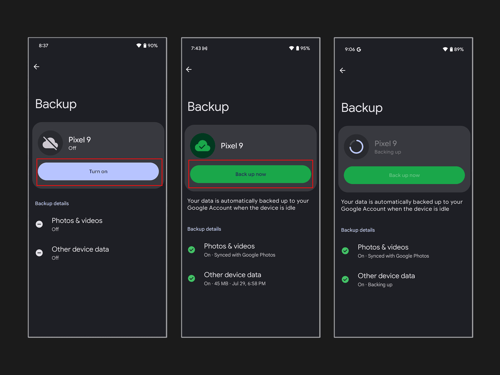 Key Takeaways - visual representation
