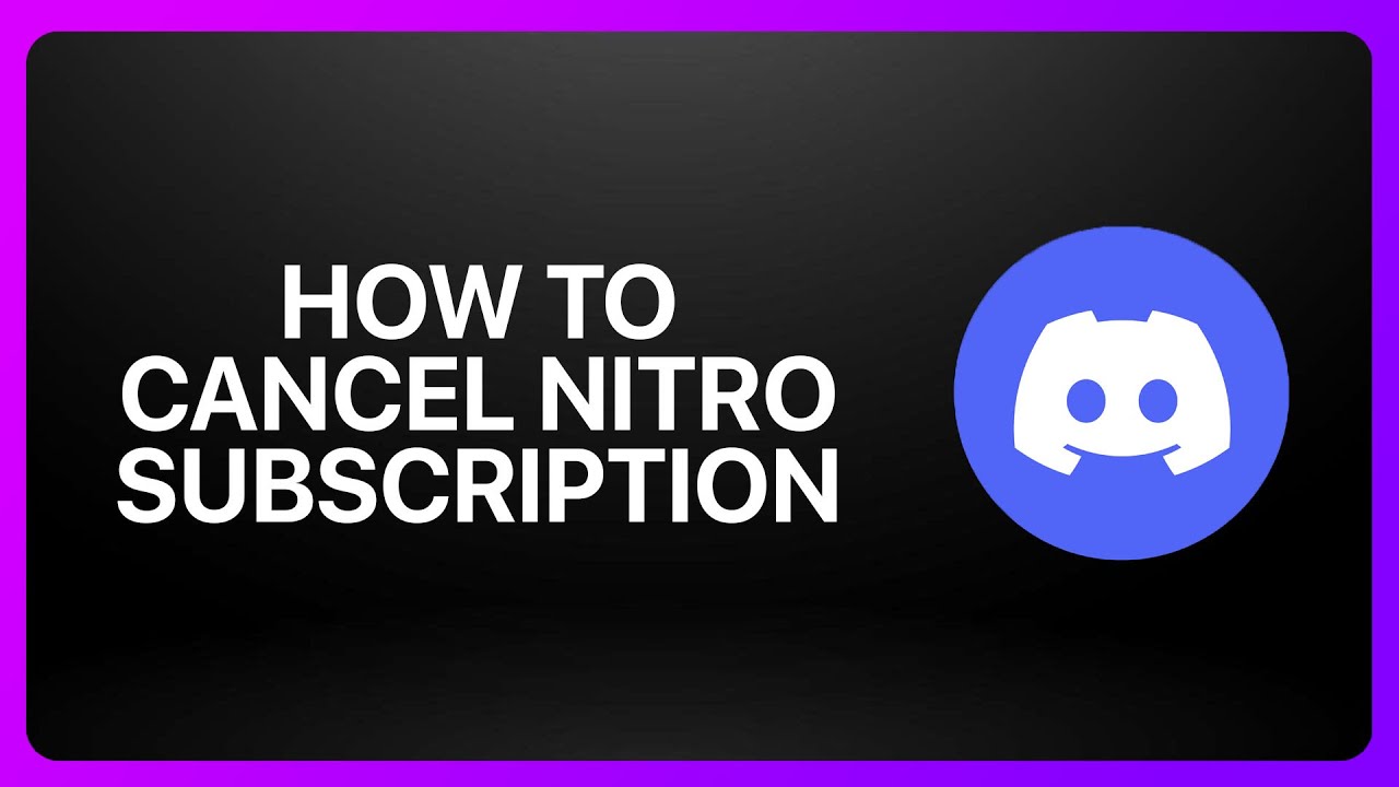 How to Cancel Discord Nitro on Mobile - visual representation