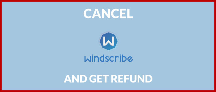 How to Request a Refund from Windscribe - visual representation