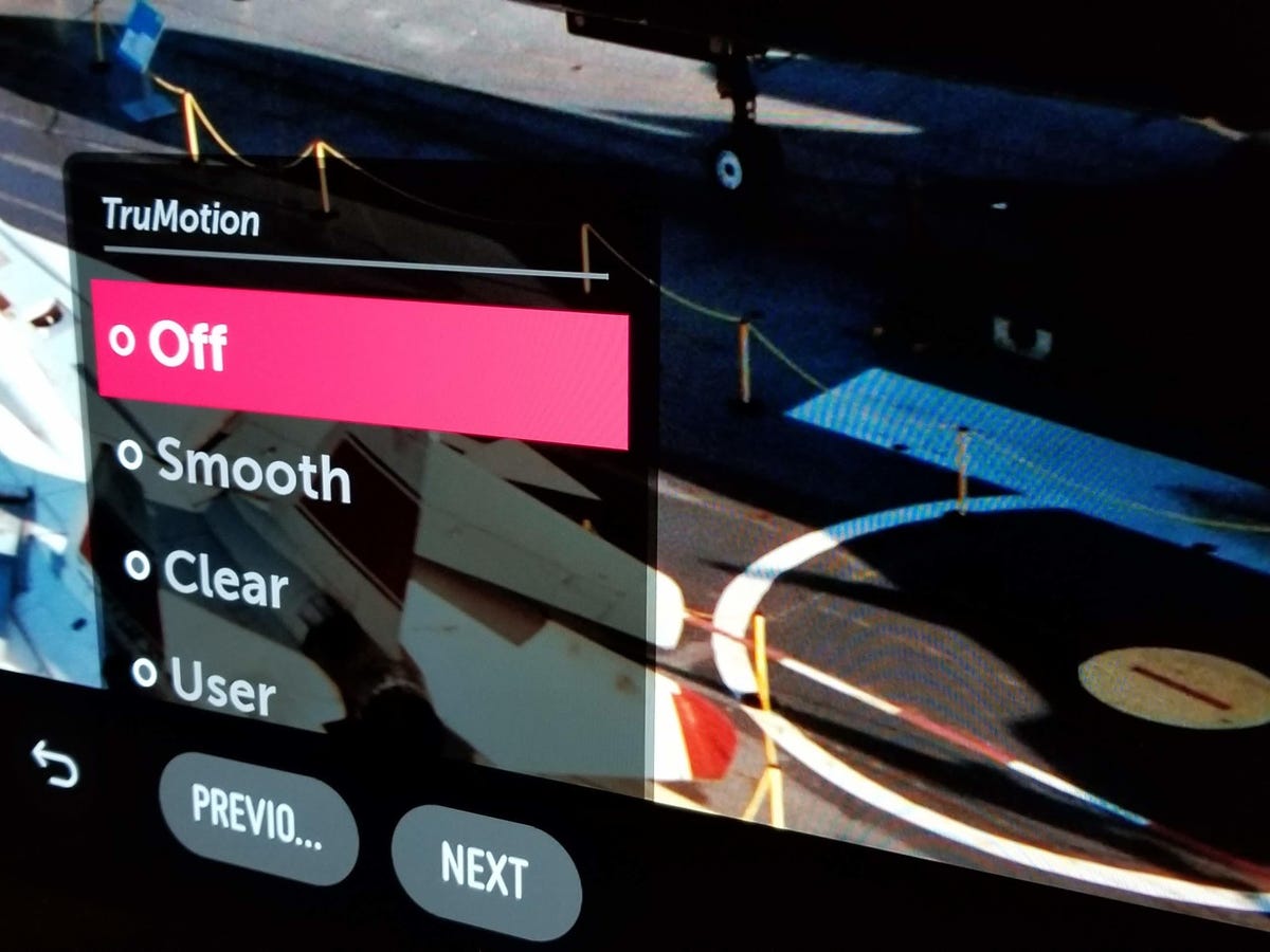 LG TVs: Finding and Disabling Tru Motion and Smooth Gradation - visual representation