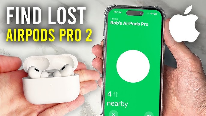 Finding Your AirPods Charging Case - visual representation