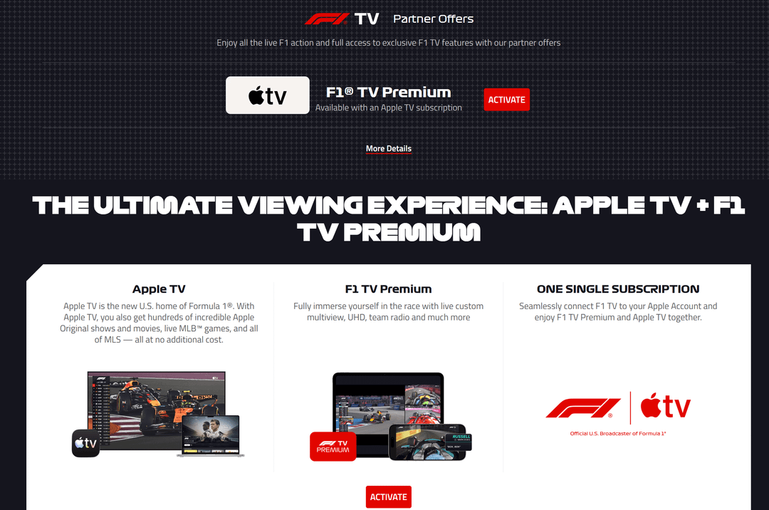 How to Access F1TV Through Your Apple TV Subscription - contextual illustration