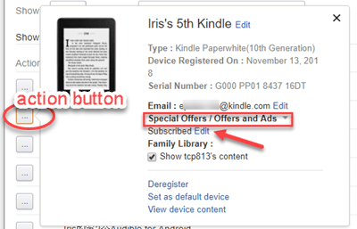 Removing Special Offers From Your Kindle - contextual illustration