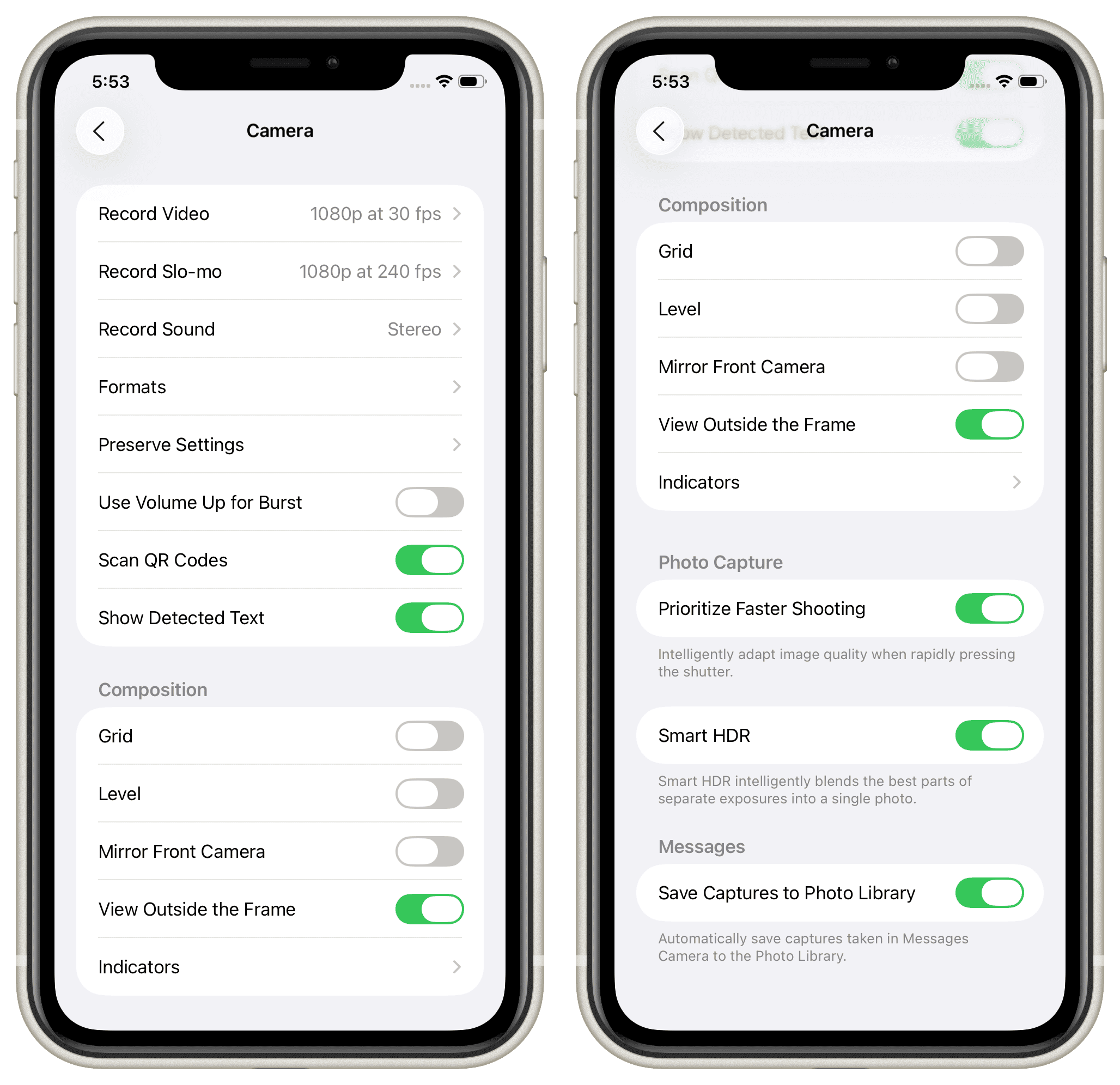 How to Reset Camera Settings on iPhone - visual representation