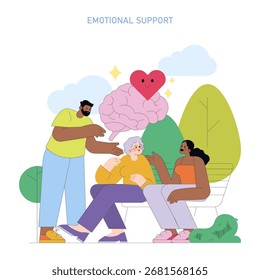Emotional and Psychological Support - contextual illustration