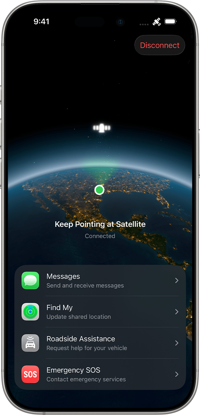 Understanding Satellite Location Sharing - visual representation