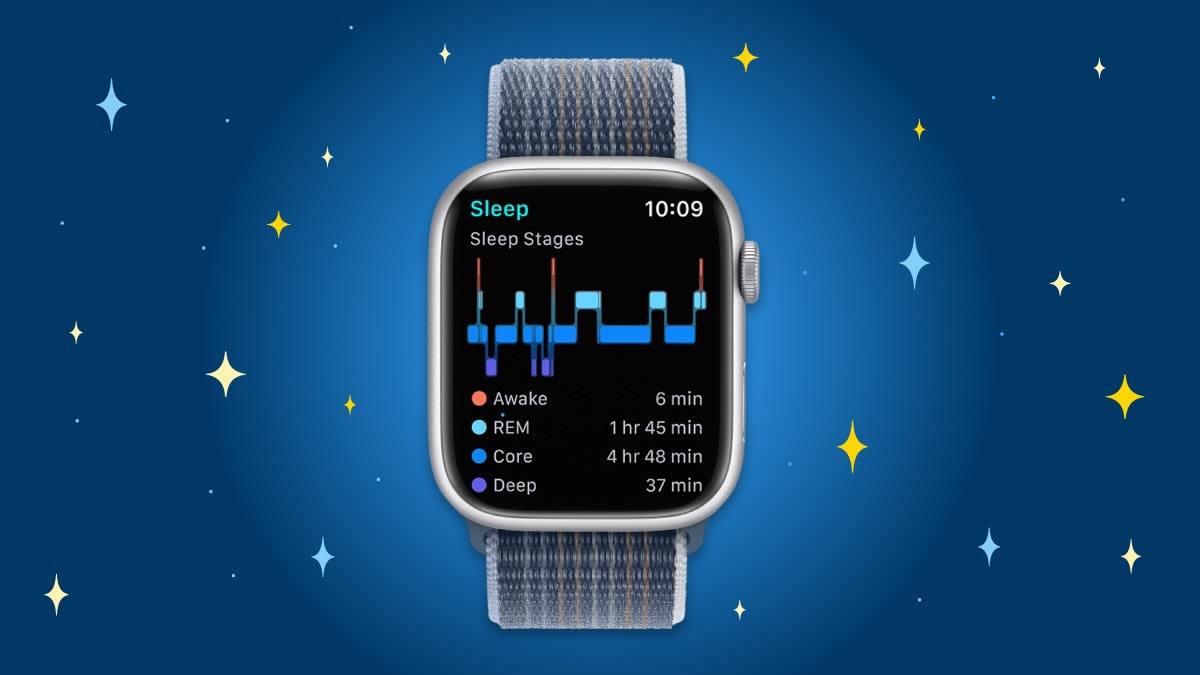 How Apple Watch Actually Detects and Records Sleep - visual representation