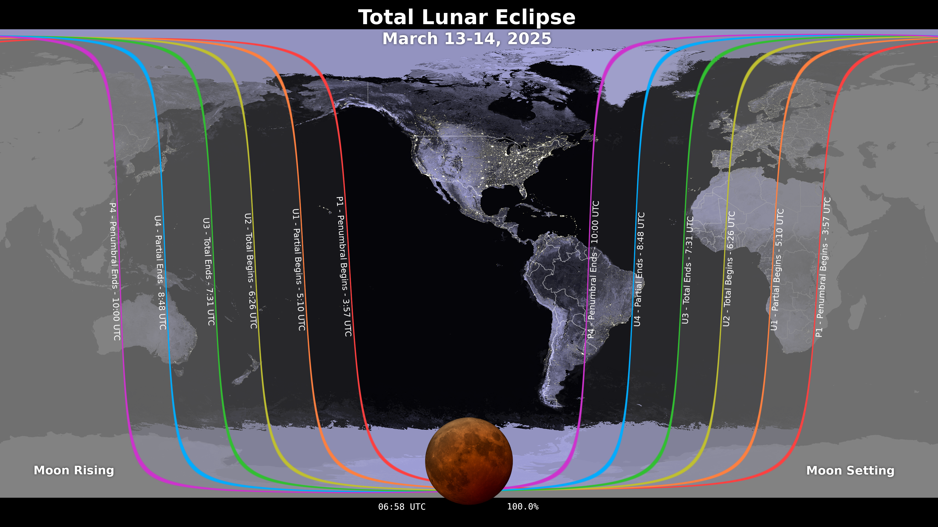 The March 3 Eclipse: Timing and Visibility - contextual illustration