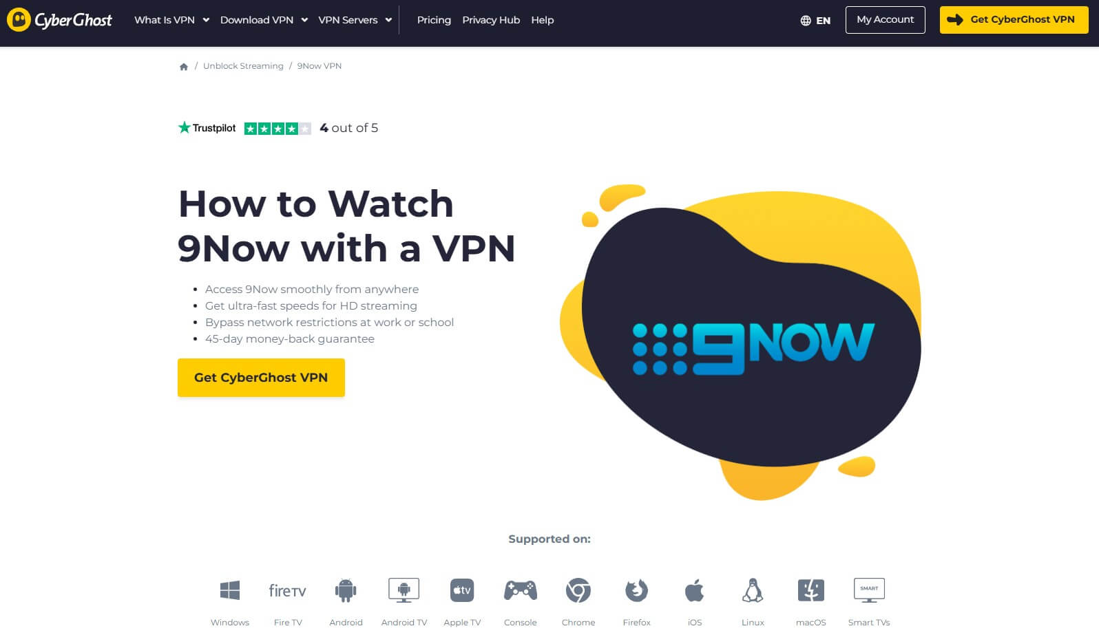 Recommendations for VPN Users - visual representation