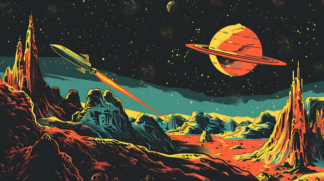 Future Trends in Space Exploration - contextual illustration