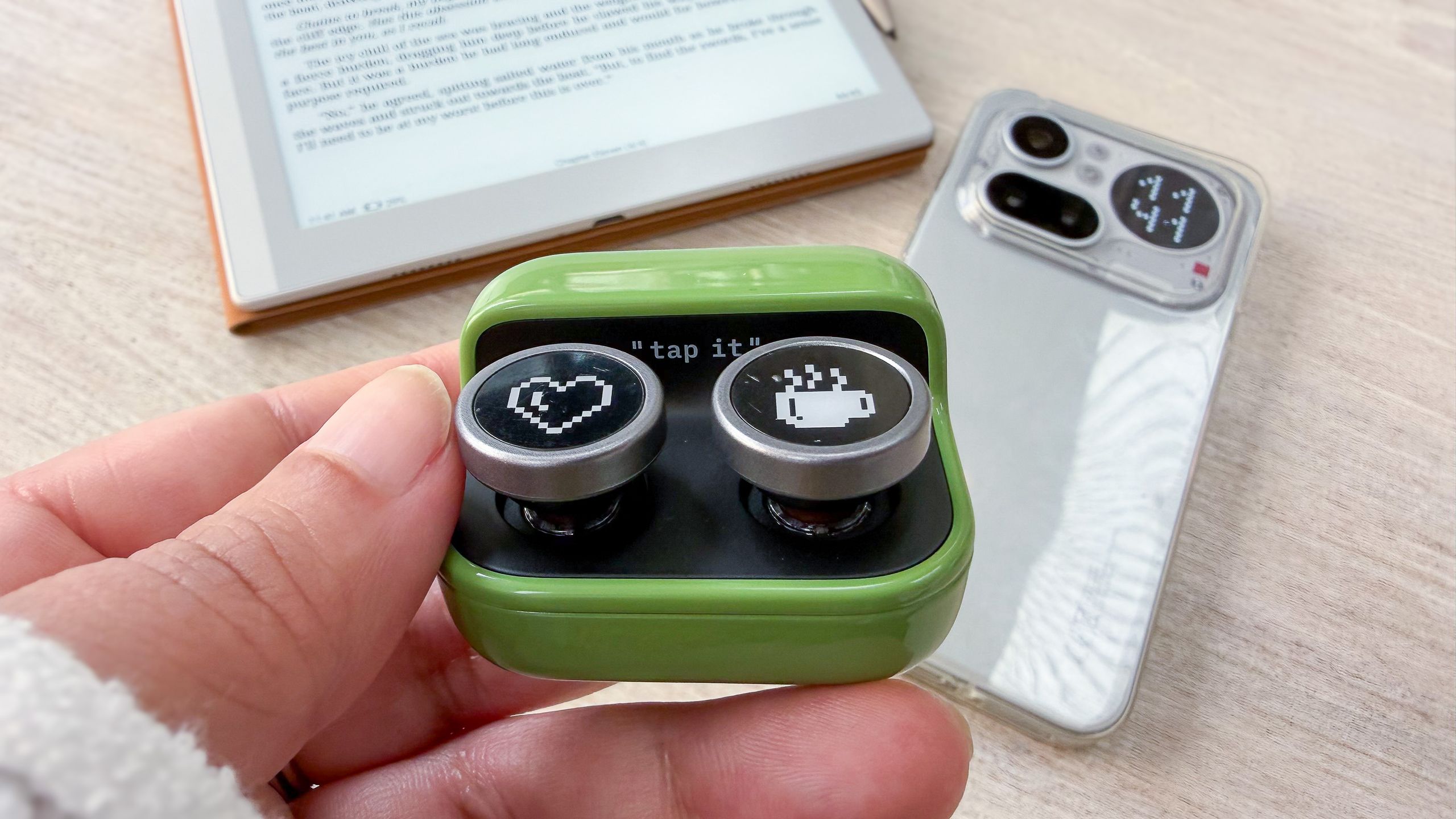 I am unashamedly in love with the adorable Boox Tappy ereader page turner — but I'm heartbroken it doesn't work with my Kindle | TechRadar