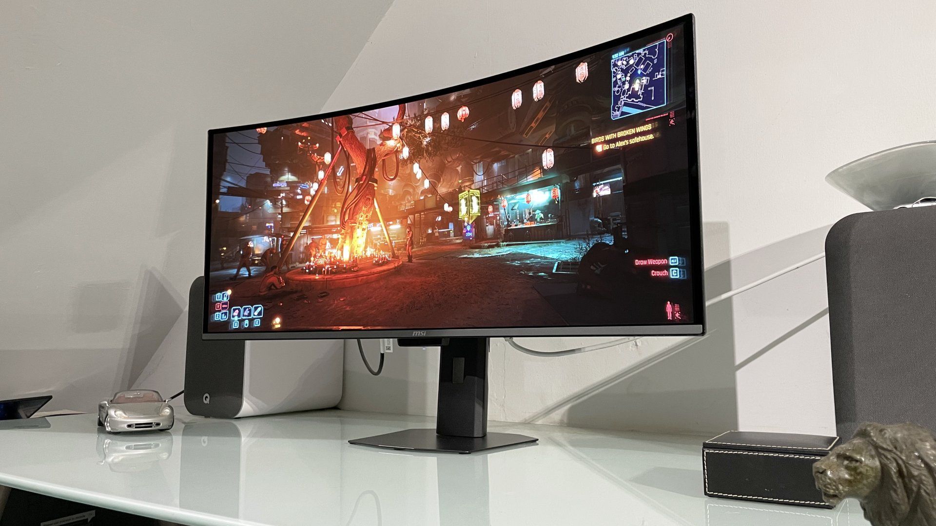 I gamed with MSI's new 34-inch QD-OLED panel and now I never want to use an LCD monitor again | TechRadar