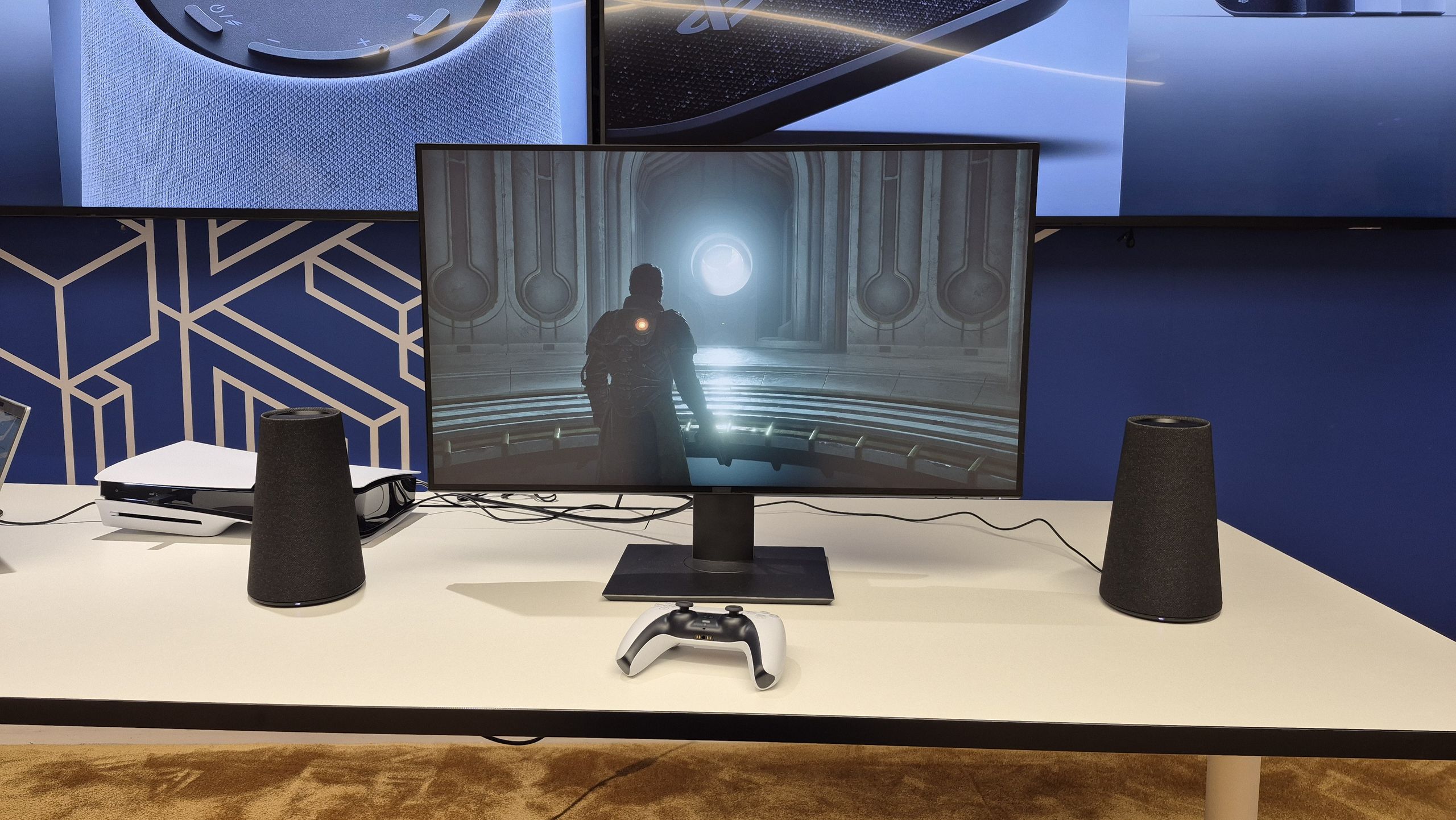 I played Saros with the new Pulse Elevate wireless speakers, and was wowed by their three-dimensional audio and noise-crushing mic — and I interviewed Sony about why it's releasing speakers in a world of gaming headsets | TechRadar