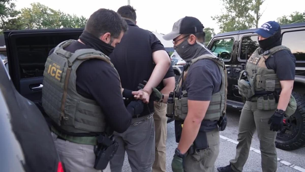 The Detention Process: How Detainees Move Through the Network - visual representation