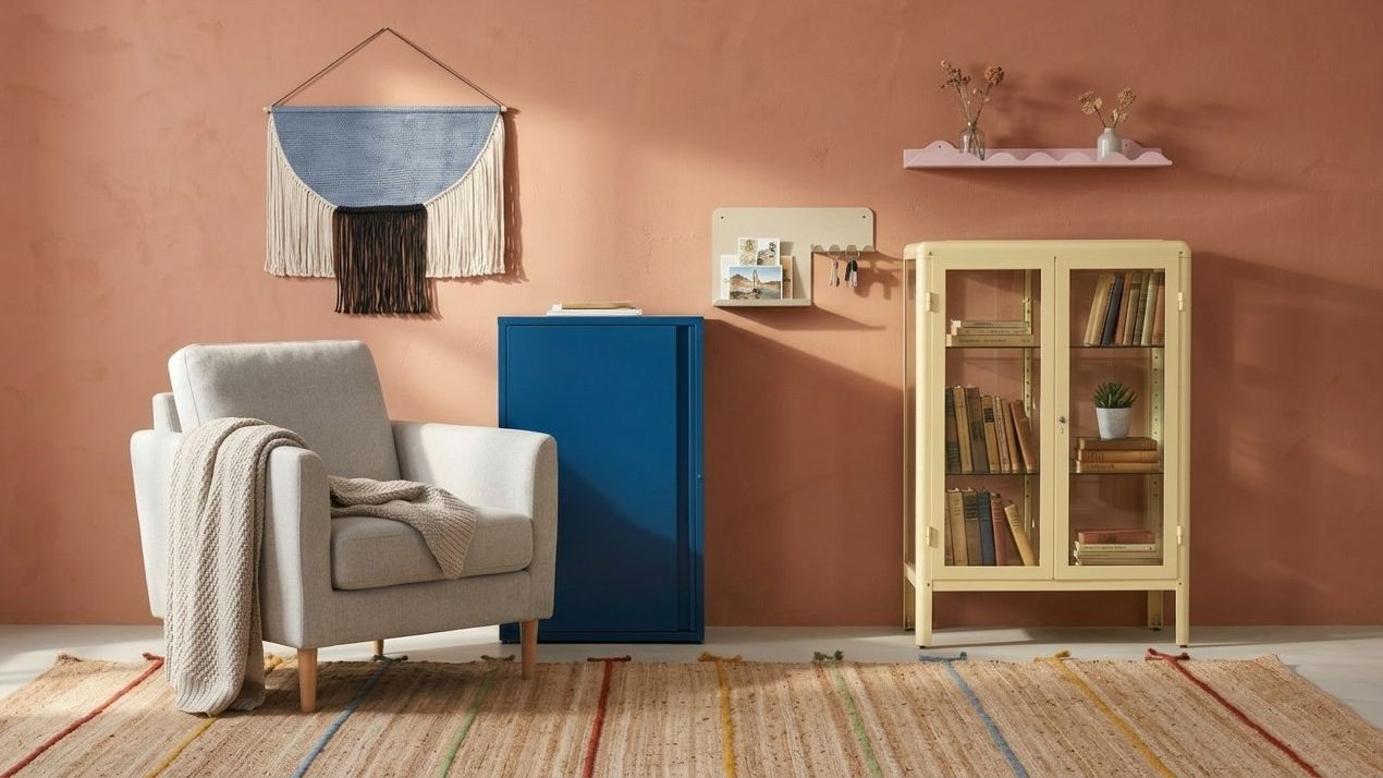IKEA Living Room Trends for Summer 2025: Playful Colors and Open Storage for a Welcoming Space