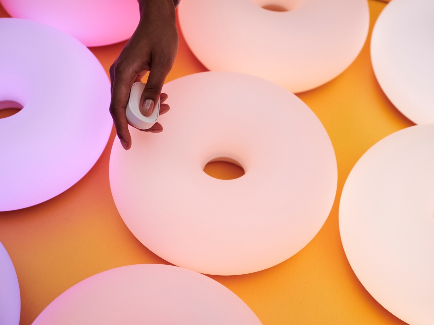 Setting Up Your Smart Donut Lamp - visual representation