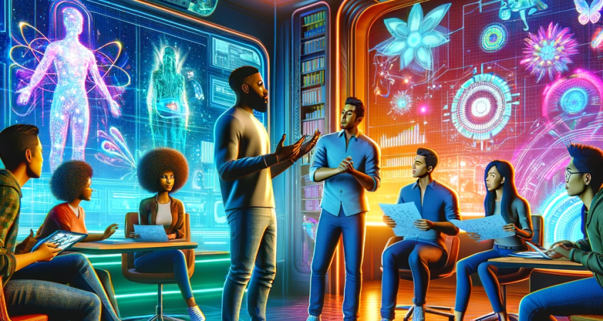 Creating a New Narrative - contextual illustration