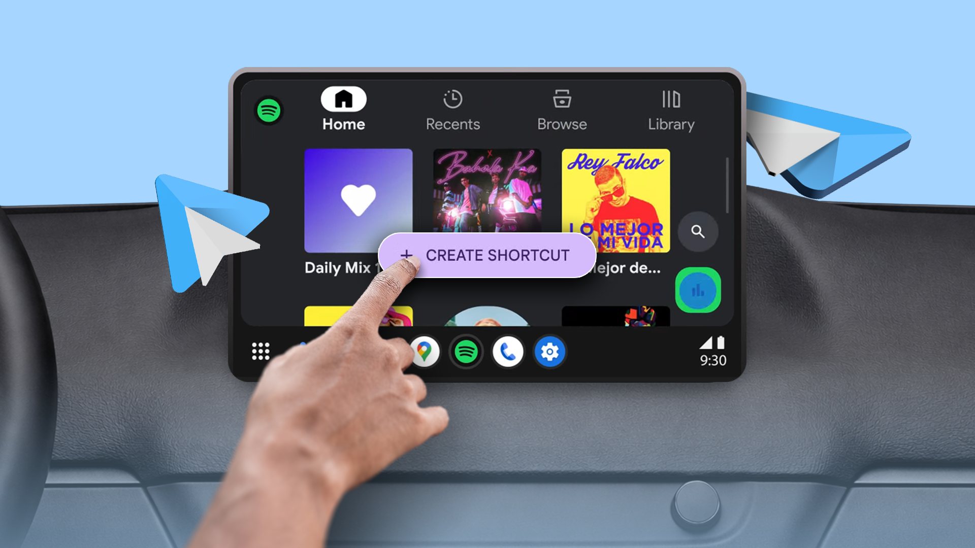 Customizing Your Home Screen - visual representation
