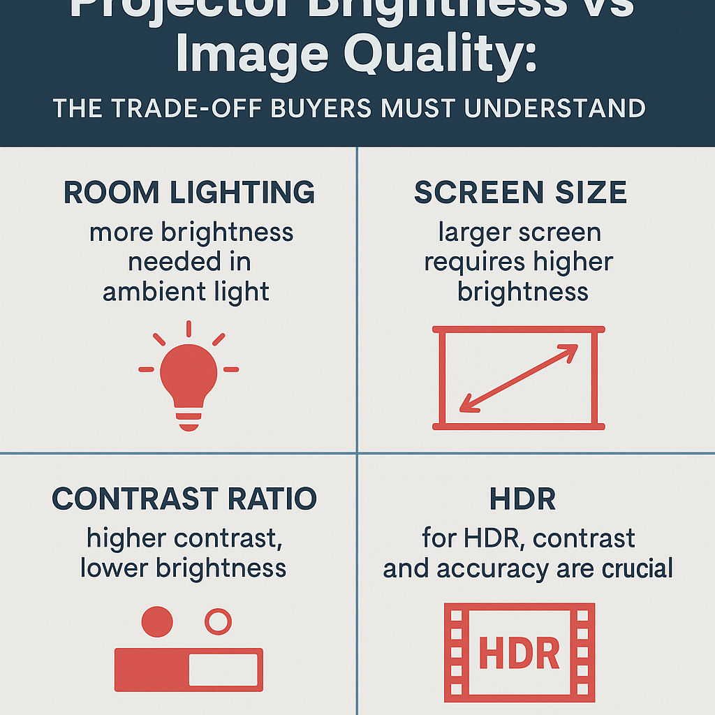 Future Trends in Home Projectors - visual representation