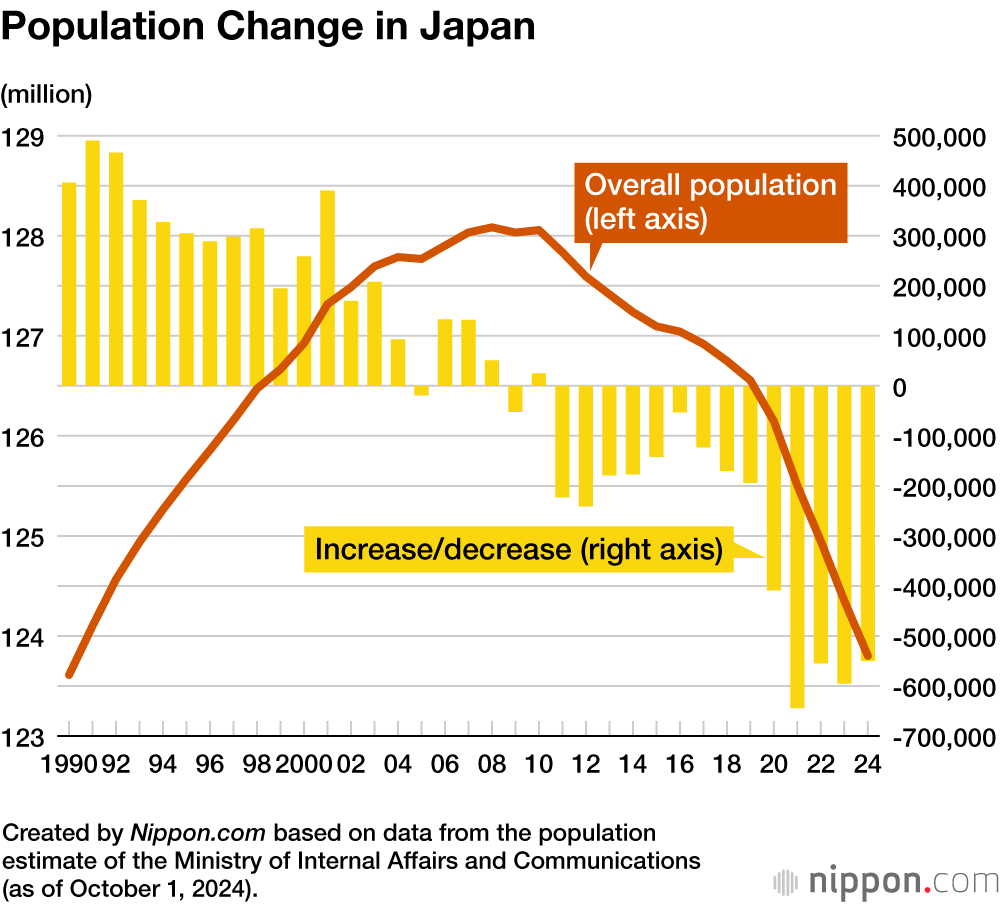 The Demographic Dilemma - visual representation
