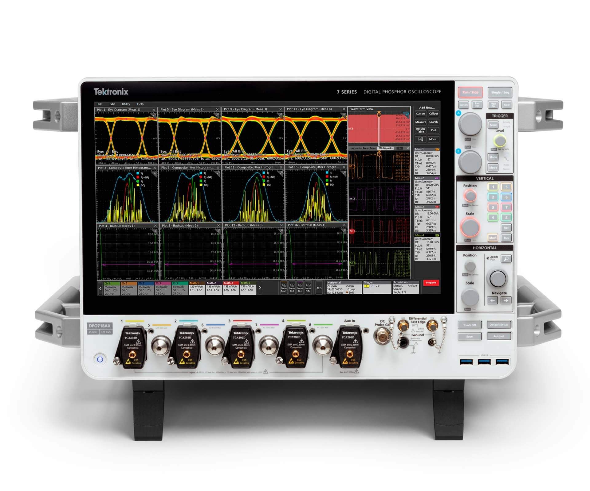Incredible oscilloscope packs an Nvidia T1000 GPU, 12-core AMD EPYC CPU, 96GB RAM, and 1.6TB NVMe SSD — the 38Kg Tektronix DPO can run Windows 10 and features a 15.6-inch Full HD display | TechRadar