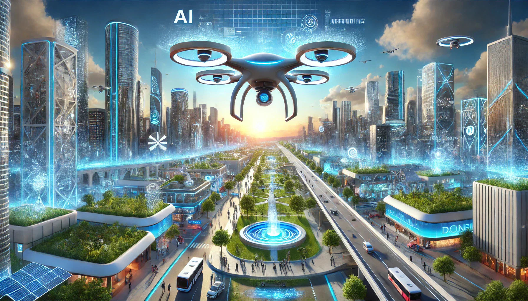 Future Trends in Drone Security - contextual illustration
