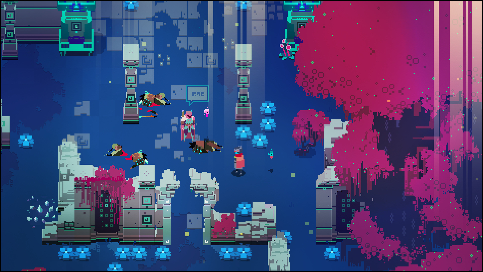 Case Study: Hyper Light Drifter - contextual illustration