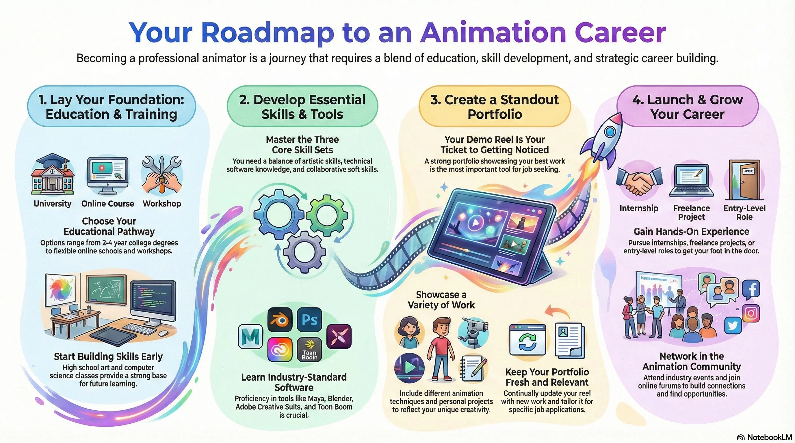 Recommendations for Animators and Studios - contextual illustration
