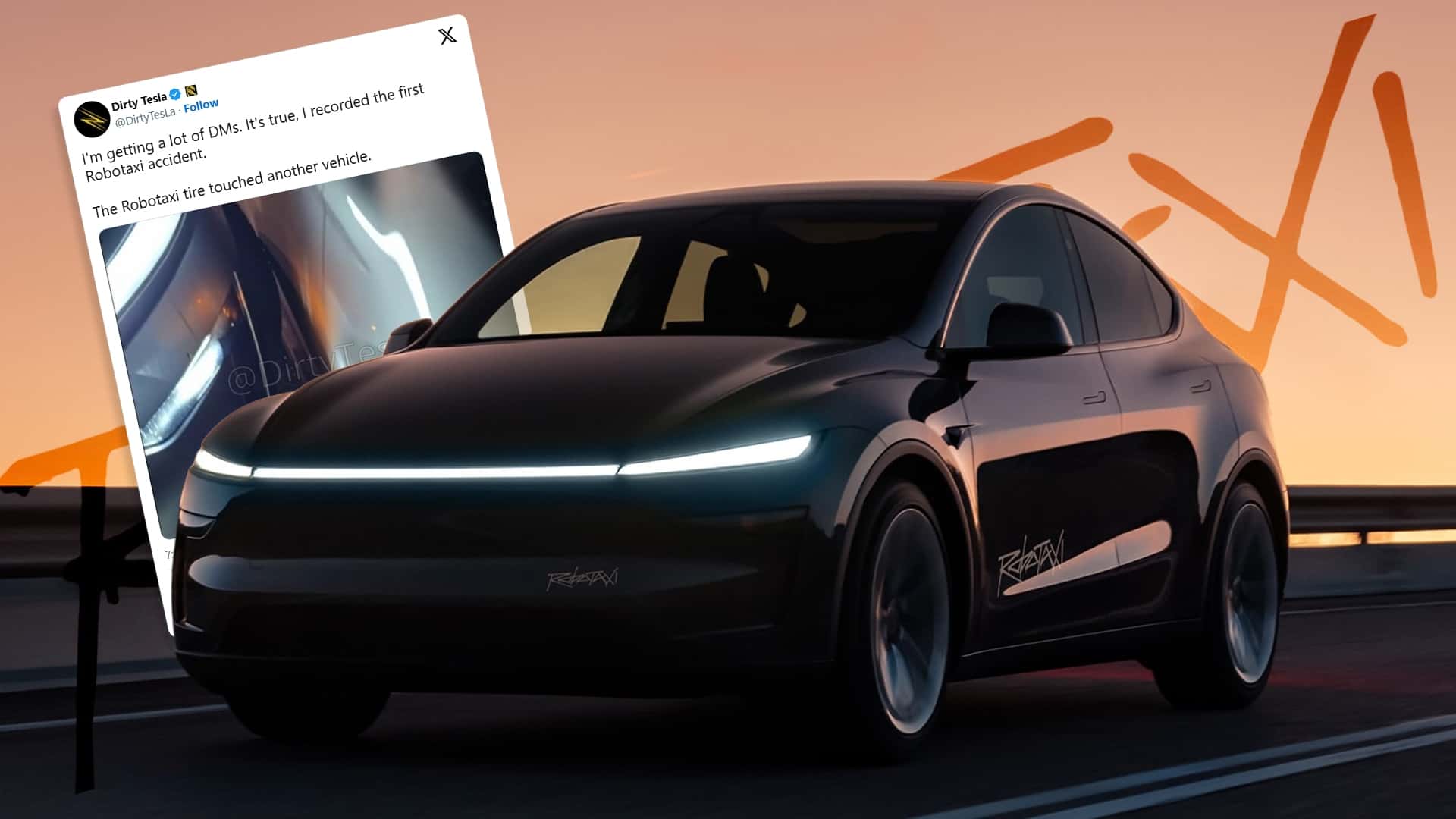 Understanding Tesla's Robotaxi Crashes - visual representation