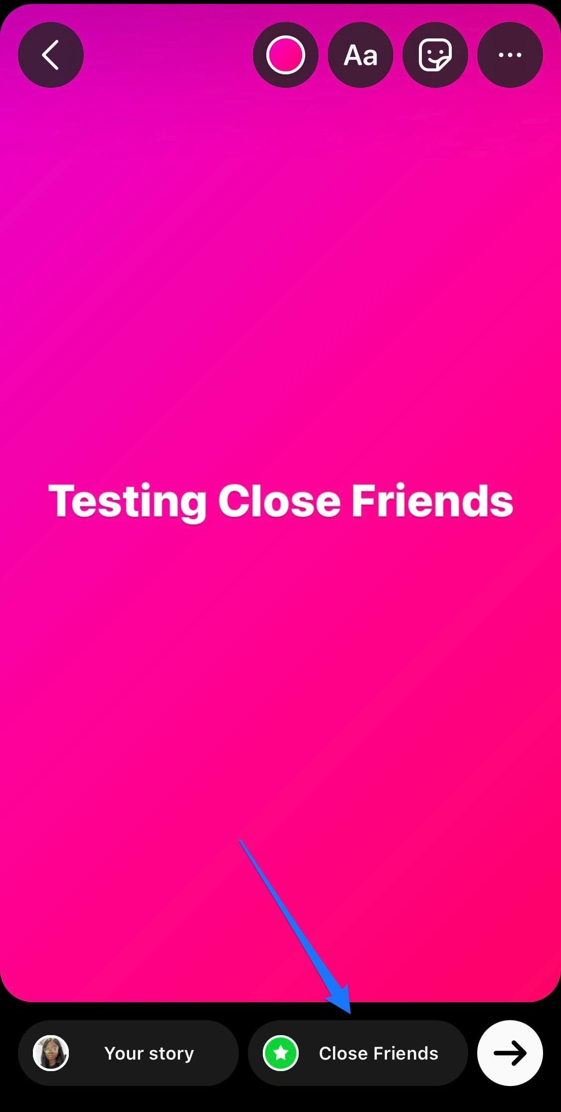 Comparing Instagram's Close Friends to Snapchat's Private Story Feature - visual representation