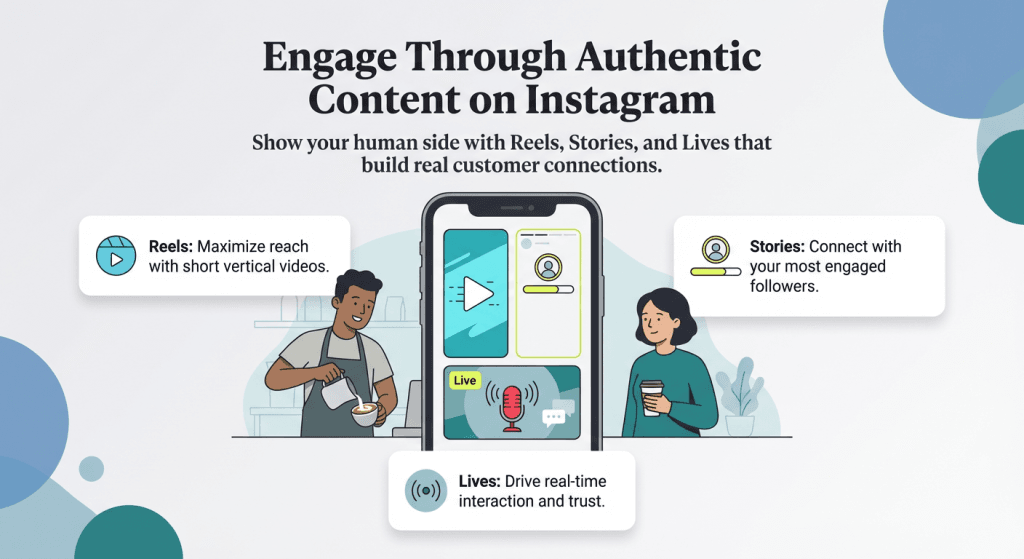 Live Content and Real-Time Interaction - contextual illustration