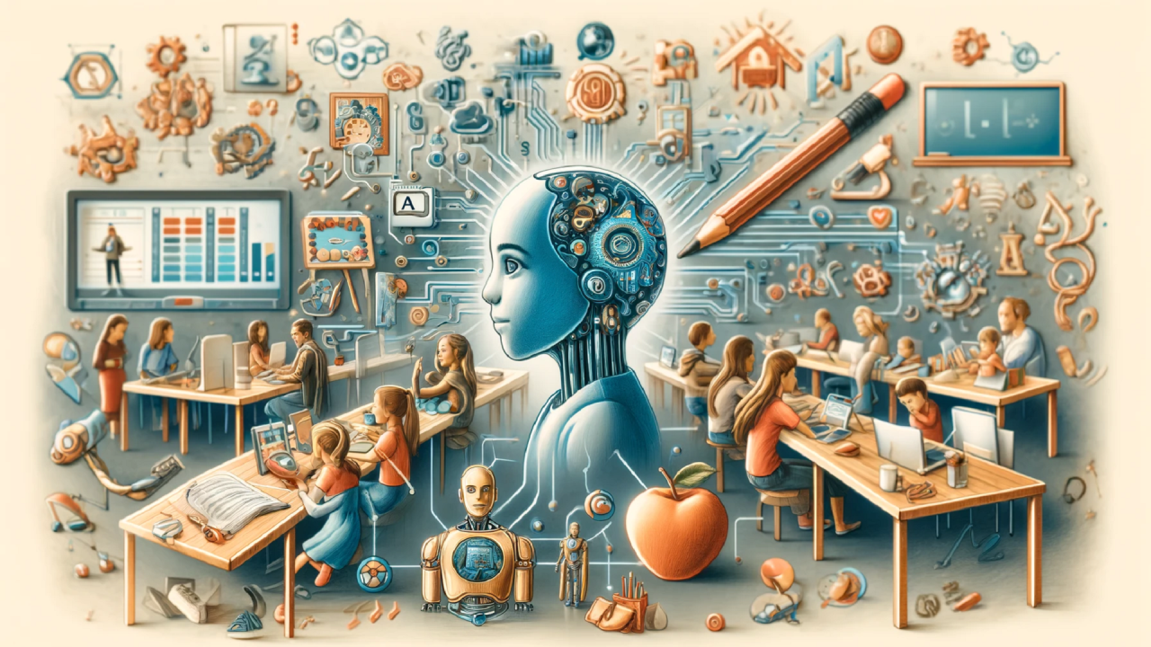 Transforming Education - contextual illustration