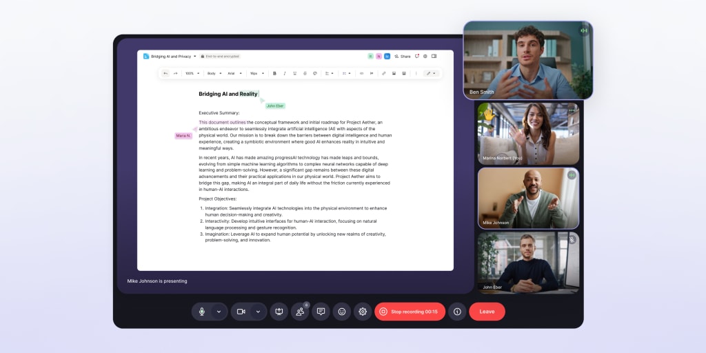 Key Features of Proton Meet - contextual illustration