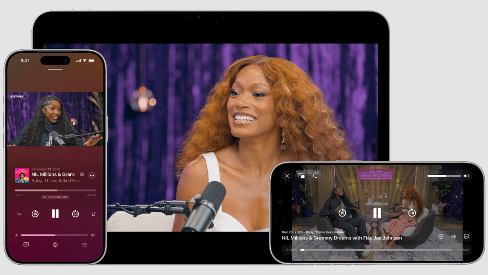 Video Podcasts: Apple Catches Up to Spotify's Vision - contextual illustration