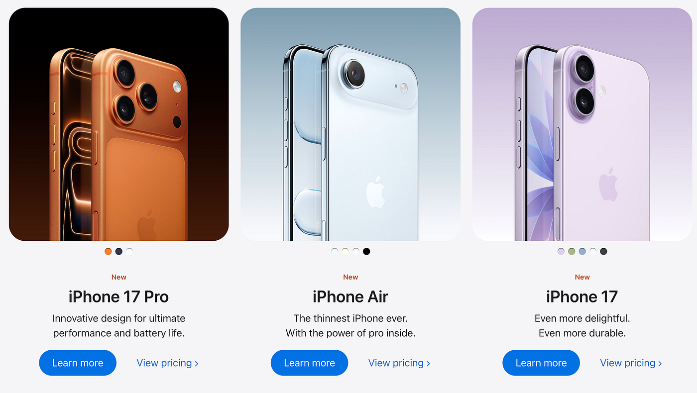 Understanding the iPhone Air's Design Philosophy - visual representation