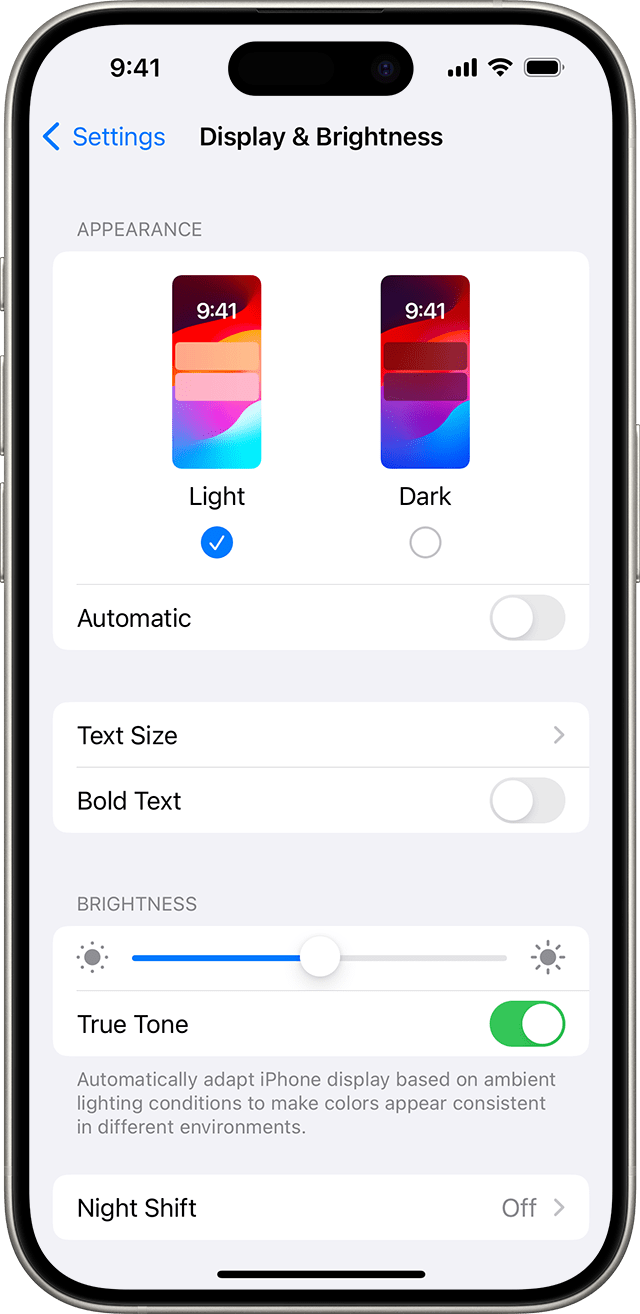 Setting 1: Reduce Brightness to 30-40% - contextual illustration