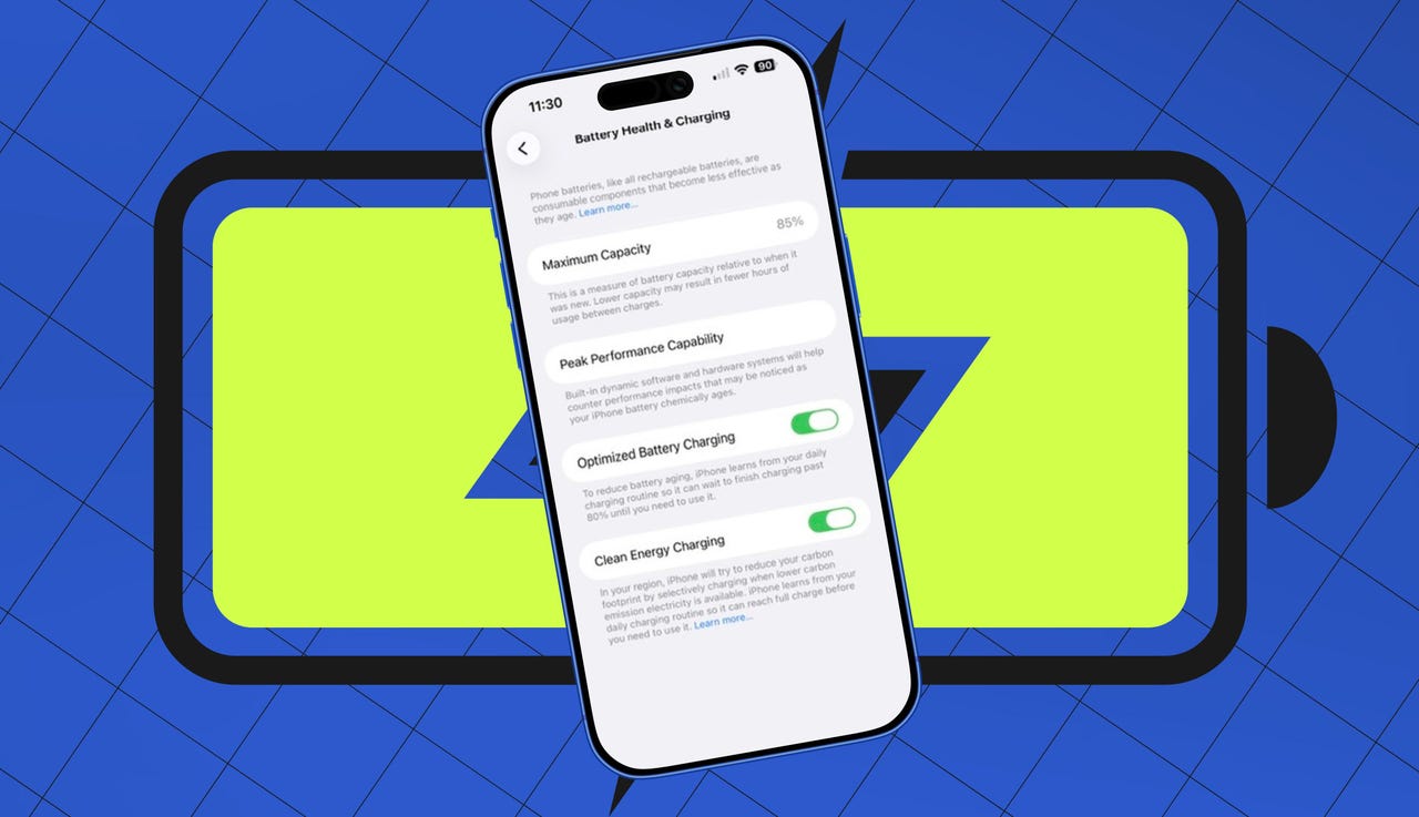 Combining All Five Settings: The Ultimate Battery Optimization - visual representation