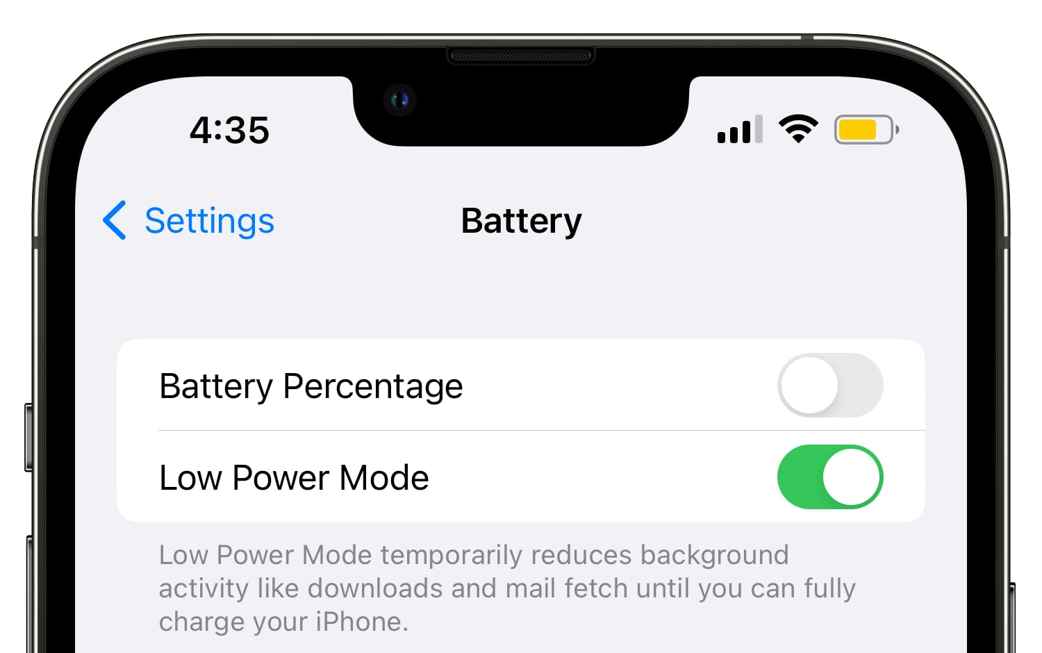 The Nuclear Option: Low Power Mode - contextual illustration