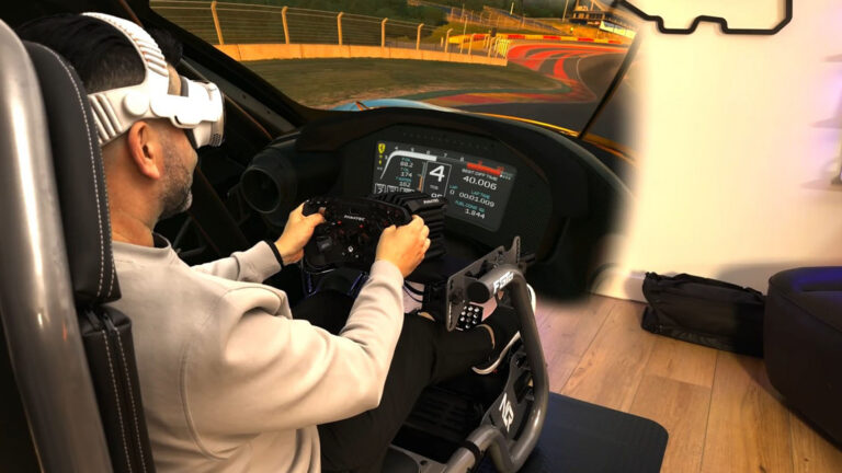 The Vision Pro and i Racing Fusion - visual representation