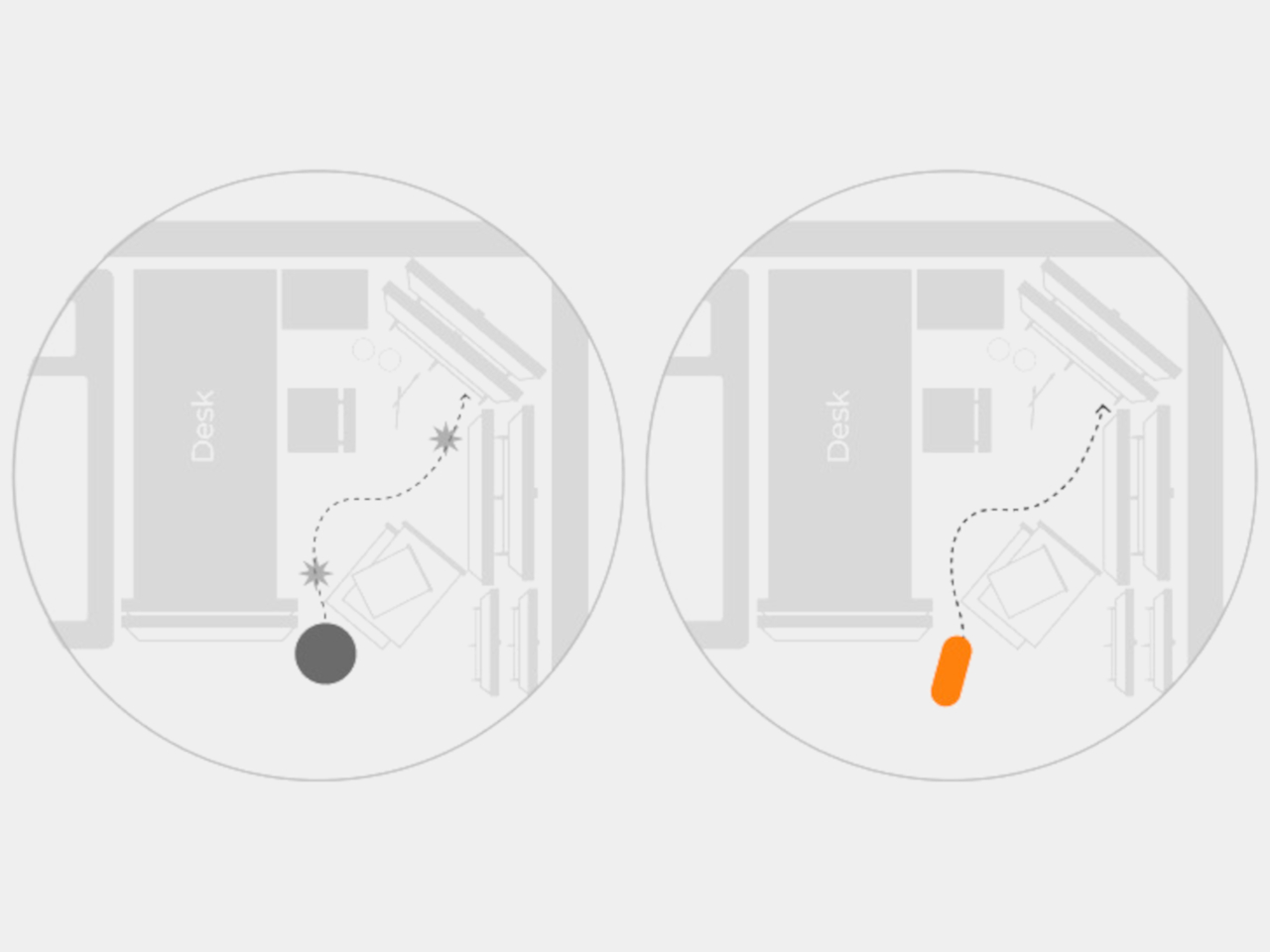 Pillar One: Compact Roombas for Small Homes and Apartments - contextual illustration