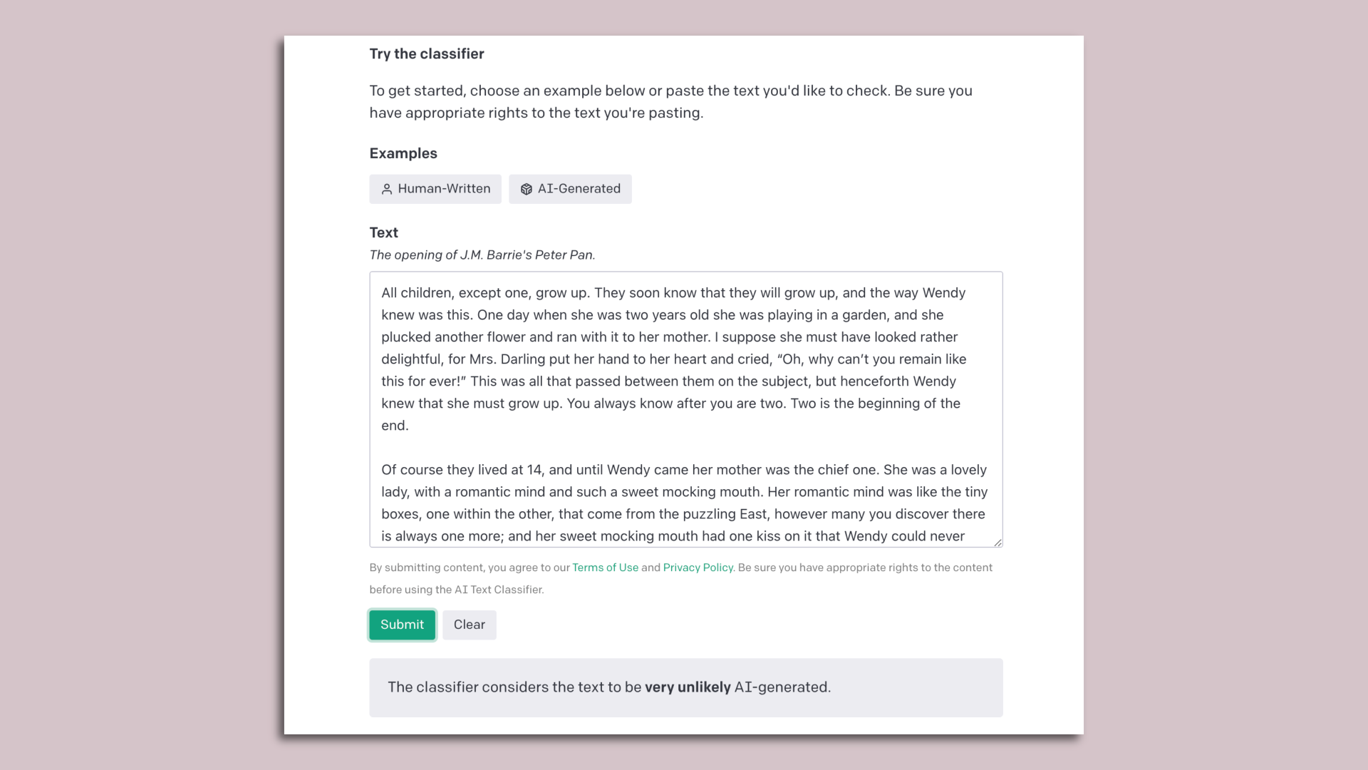 Recommendations for Developers - visual representation