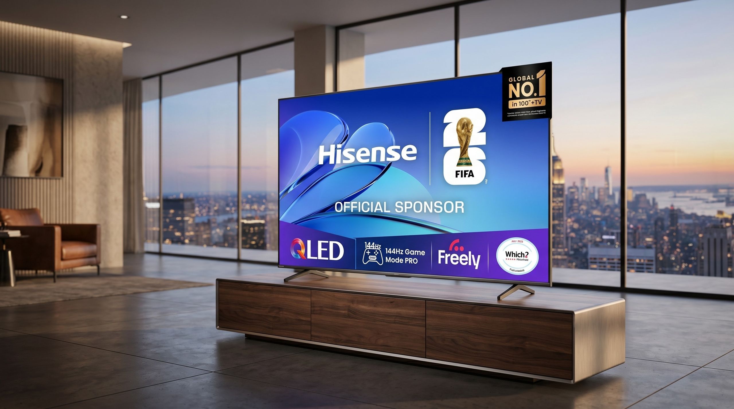 Is there a better way to watch the World Cup in style than this enormous 98-inch QLED TV? Better still, it's now a massive £1,100 off | TechRadar
