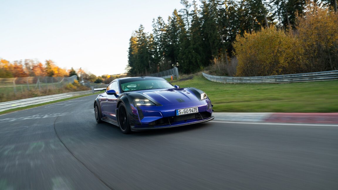 Is your Porsche Taycan too slow at the Nürburgring? You need this Manthey Kit. - Ars Technica