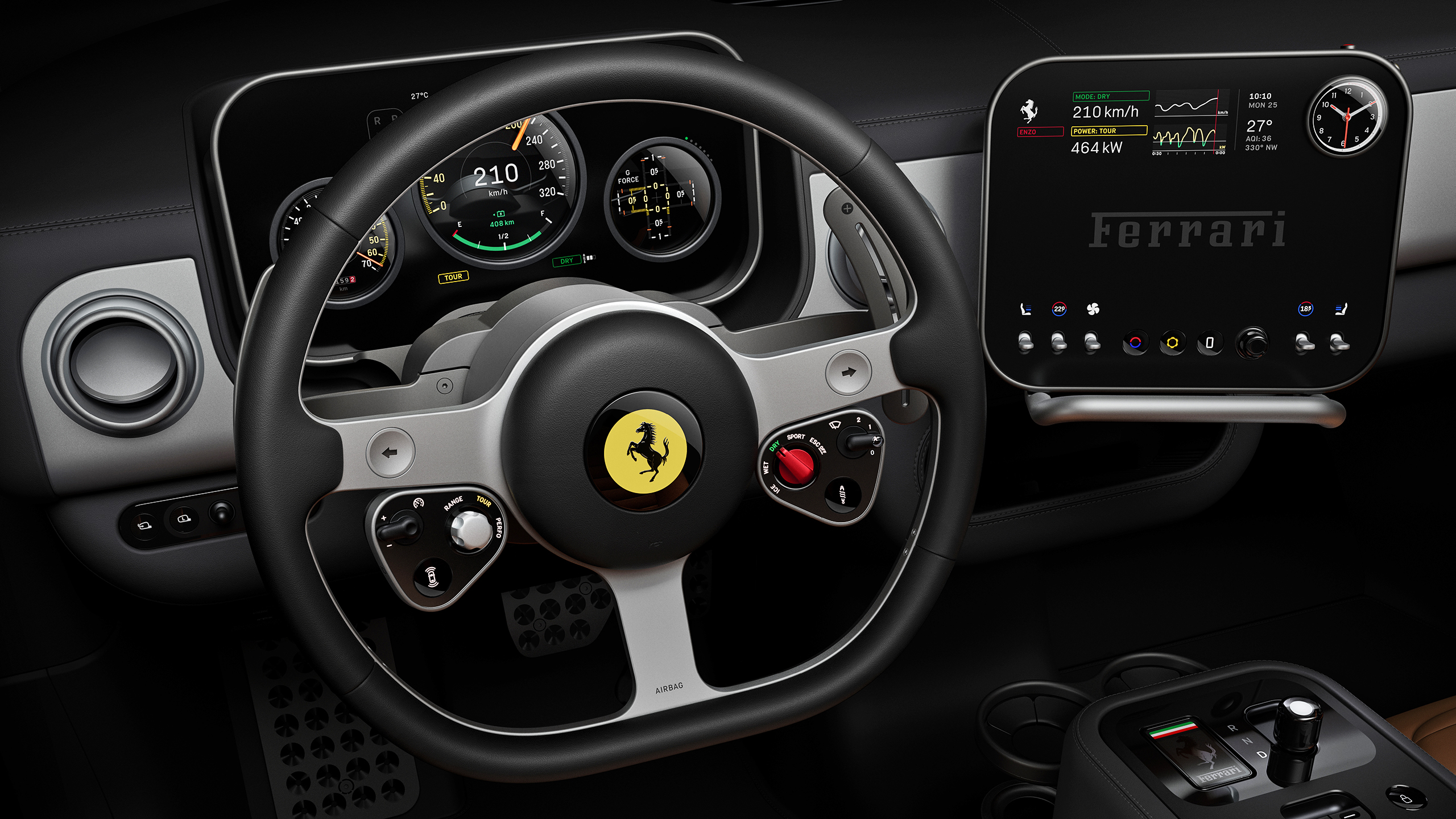 Ferrari's Button-Heavy Philosophy - contextual illustration