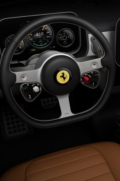 Technical Innovations in Ive’s Ferrari - visual representation