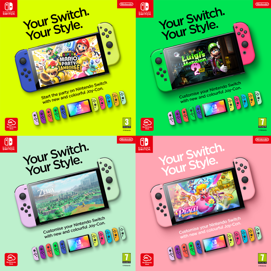 The Official Announcement: Light Purple and Light Green Joy-Con 2 - contextual illustration