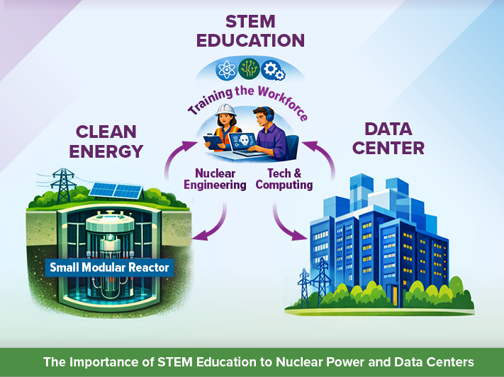 The Role of Nuclear Power in AI's Growth - visual representation