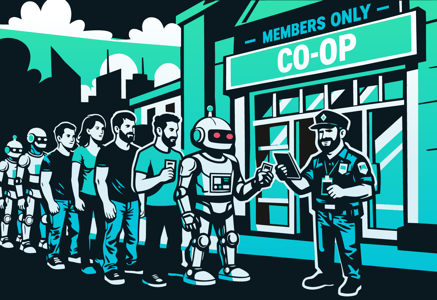 The Rise of AI Agents - visual representation